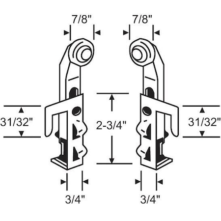 Strybuc By-Pass Hanger 3-116A